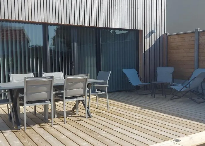 Сasa de vacaciones La Bouteille A La Mer-maison Darchitecte Jacuzzi Barneville-Carteret