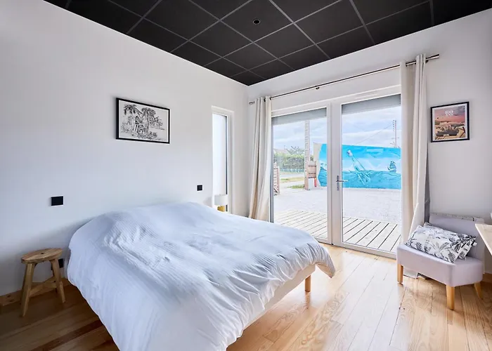 Casa de Férias La Bouteille à La Mer-maison Darchitecte Jacuzzi *