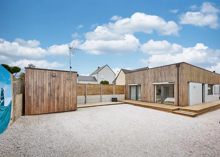 Casa de Férias La Bouteille à La Mer-maison Darchitecte Jacuzzi